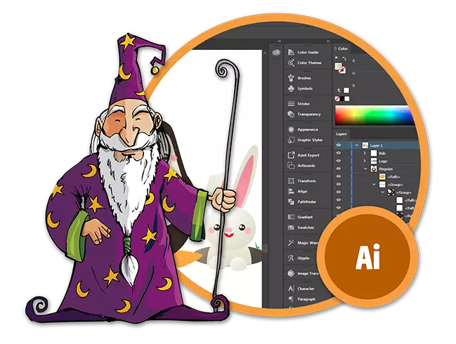 Adobe Illustrator -harjoittelija