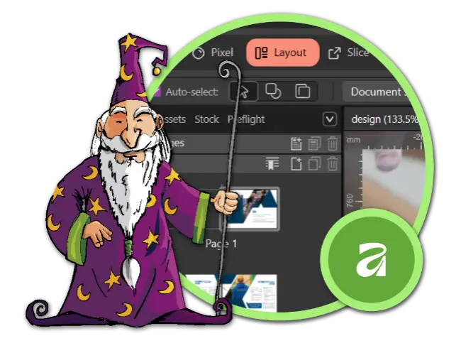 Affinity -harjoittelija