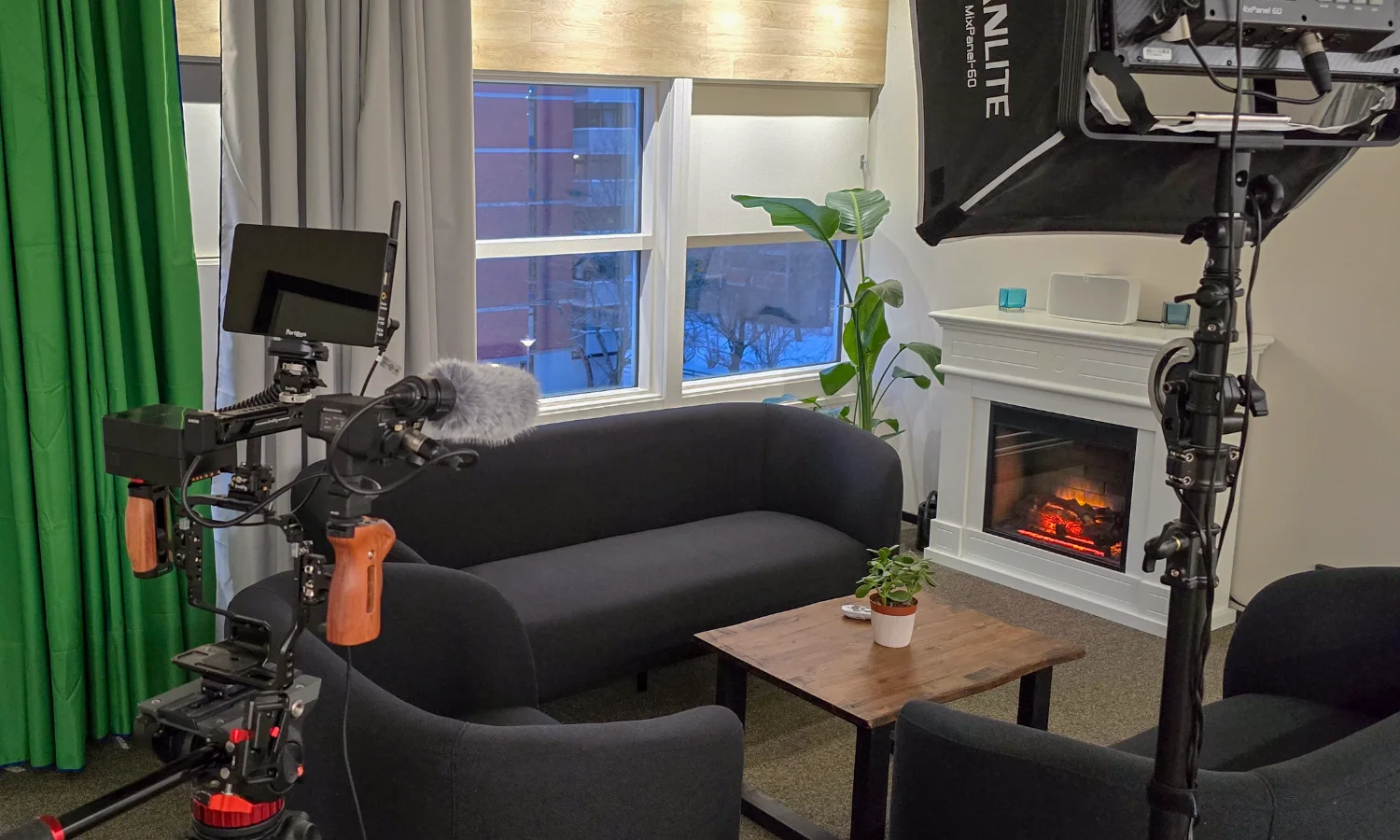 Mixtumin studiossa voidaan järjestää monenlaisia kuvauksia