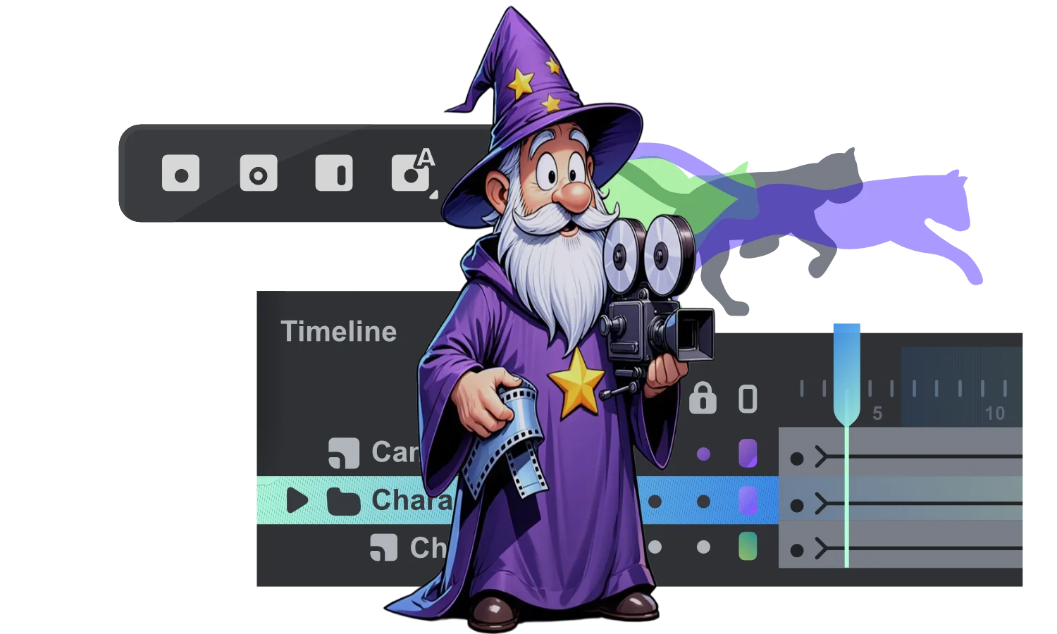 Adobe Animate -harjoittelija