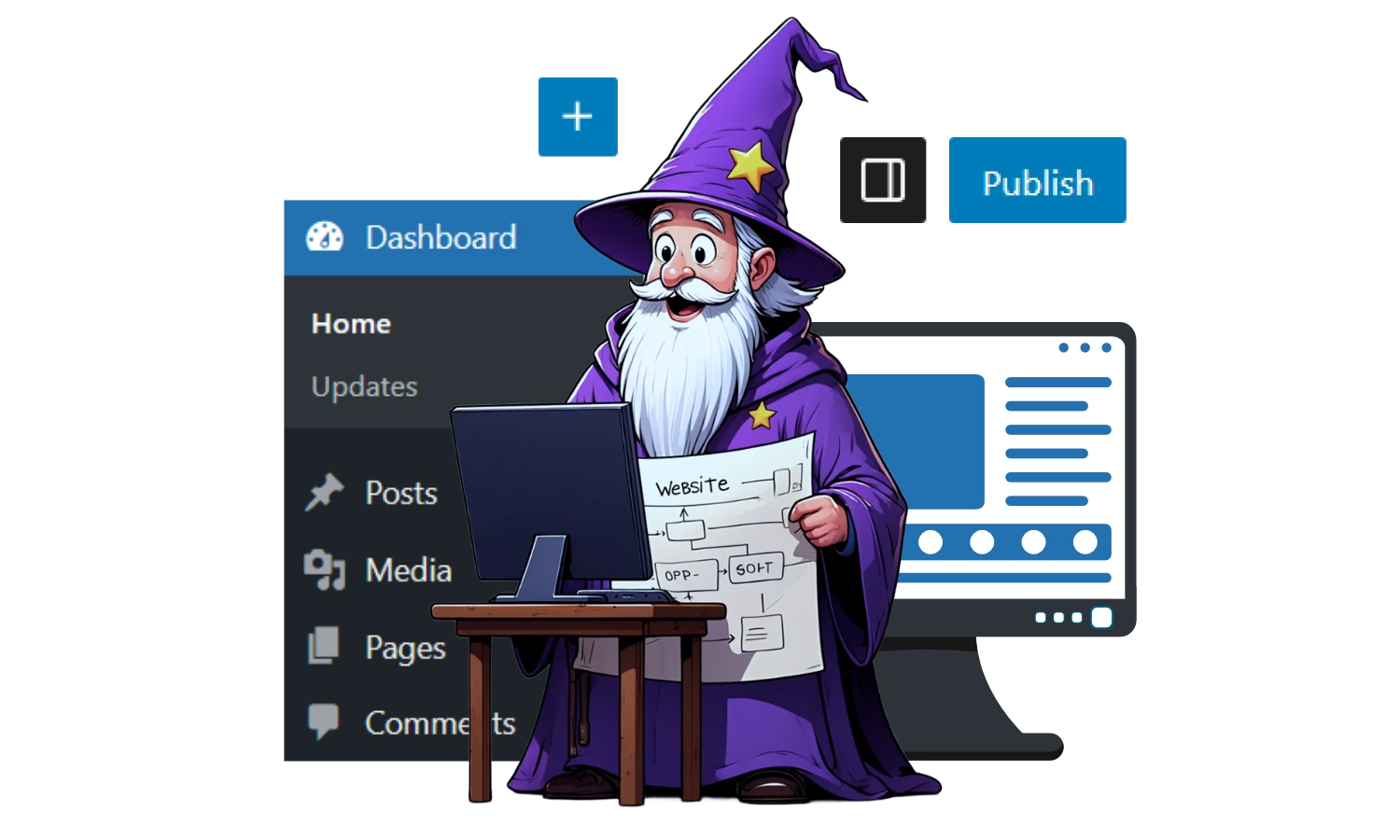 WordPress syventävä -harjoittelija